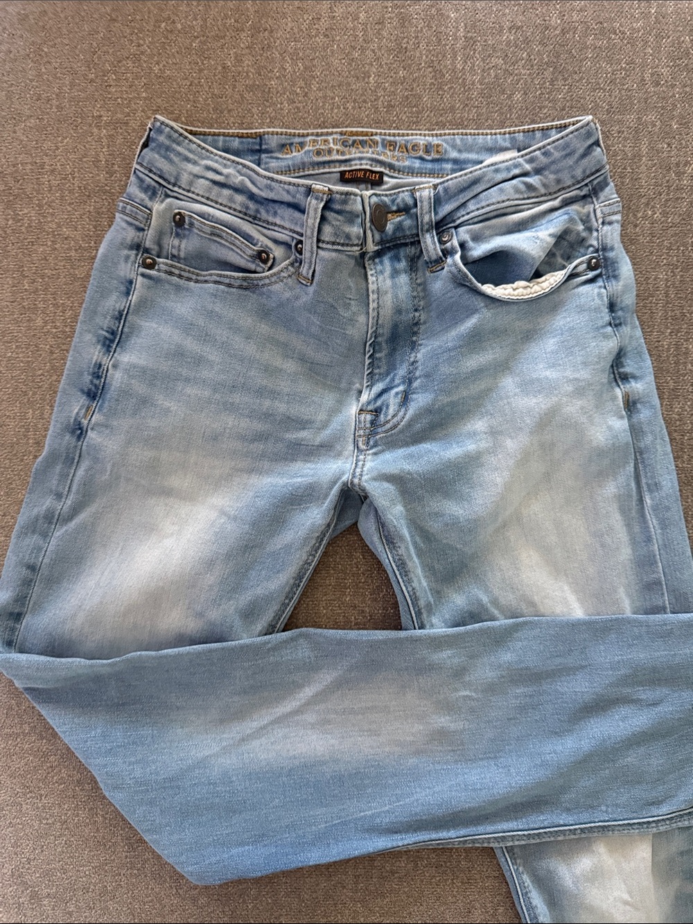American Eagle Outfitters Light Blue Slim Men’s Jeans - Active Flex